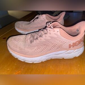 Pink Hokas
